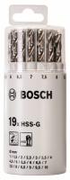 Набор сверл "Bosch" HSS-G 1-10мм 018 361