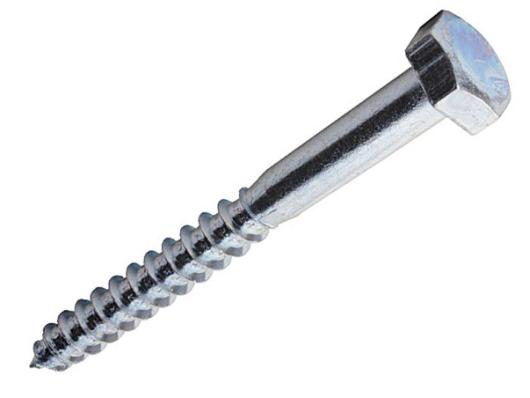 Шуруп 12,0х260 шестигр.цинк.