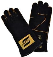 Краги спилковые ESAB Heavy Duty BLACK с подкладкой 0700500429