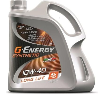 Масло G-Energy Synthetic Long Life 10W40 4л