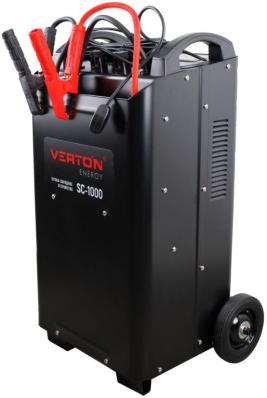Пуско-зарядное устройство "VERTON" SC-1000 ДУ (380В,АКБ12/24В,емкость зар.(мин/макс)20-1300Ач,ток за