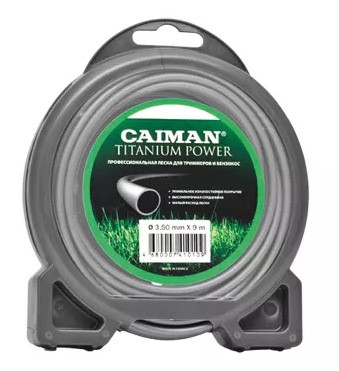 Леска для триммера 3,0мм 15м Caiman CB270