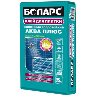 Клей для плитки АКВА ПЛЮС БОЛАРС (25кг.)