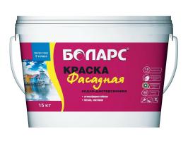 Краска водно-дисперсионная фасадная Боларс 15кг