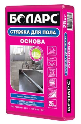 Стяжка-основа БОЛАРС для пола (25кг)