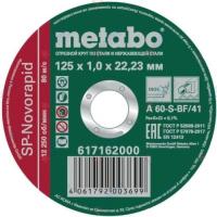 Круг отрезной "Metabo" 125х1,0х22 SP-Novorapid 617176000 нерж.
