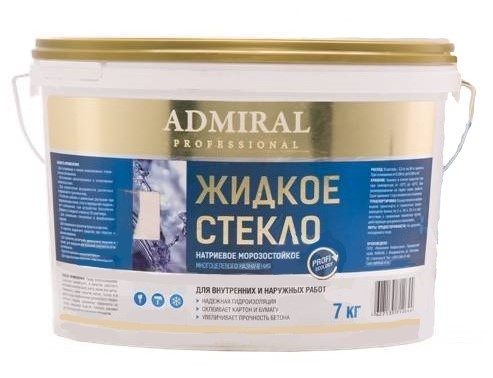 Стекло жидкое ADMIRAL 7кг