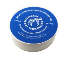 Изолента Terminator IZ 1918W белая ПВХ, 0,13мм, 19мм, 18,3м