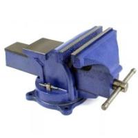 Тиски слесарные 150мм поворотные с наковальней 