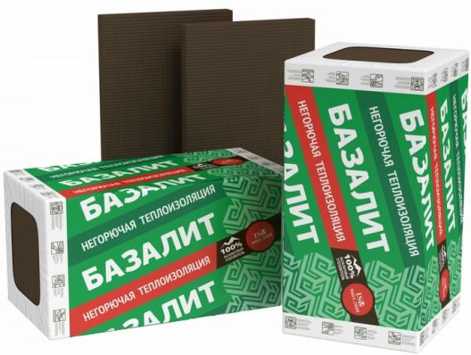 Утеплитель Базалит Л-50 1200х600х50мм (8 листов)