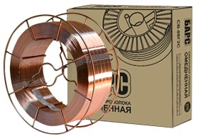 Проволока омедненная СВ-08Г2С d 1,0мм 5кг Барс D-200 НАКС