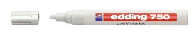 Маркер по металлу Edding-750 (бел.)